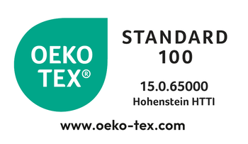 <p>Our reusable outerwear and undergarments are certified as finished products under the OEKO-TEX® Standard 100, depending on the combination of materials used.</p>
